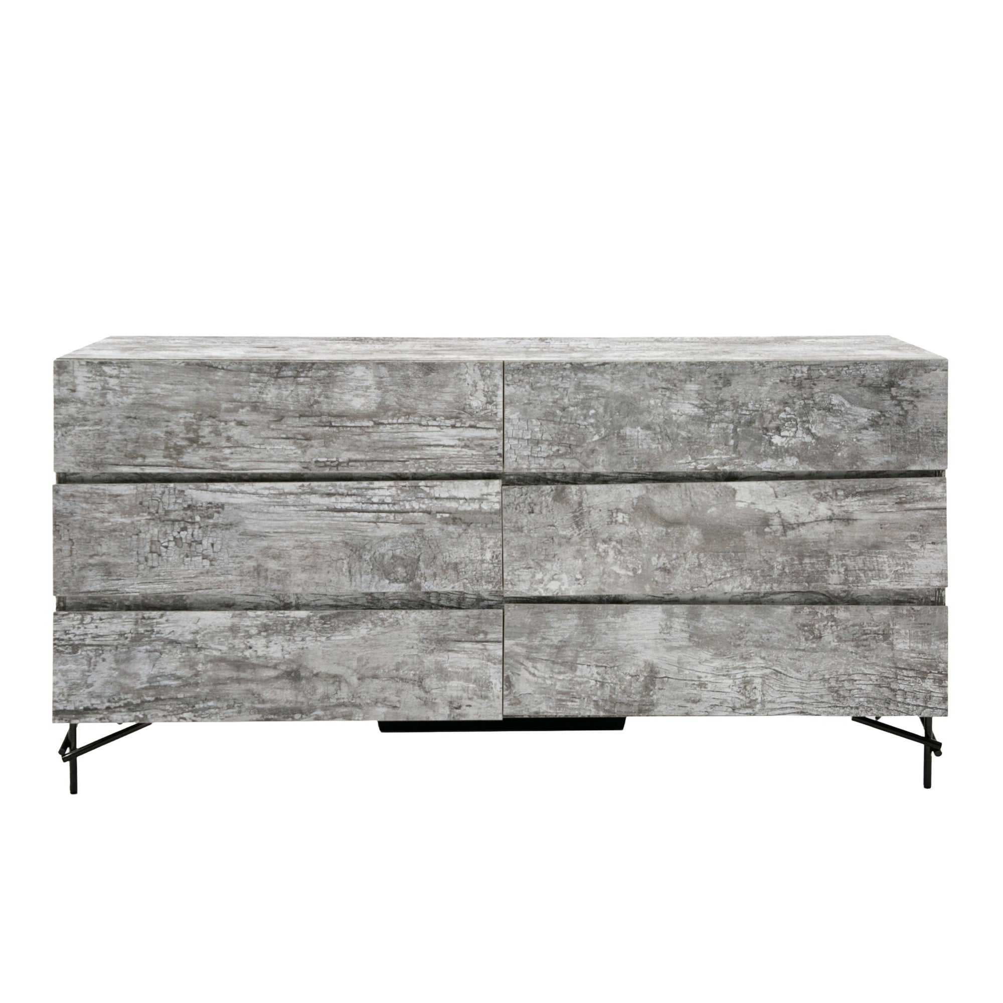 Nova Domus Aria Italian Modern Multi Grey With Texture Dresser Model VGAC-ARIA-DRESSER