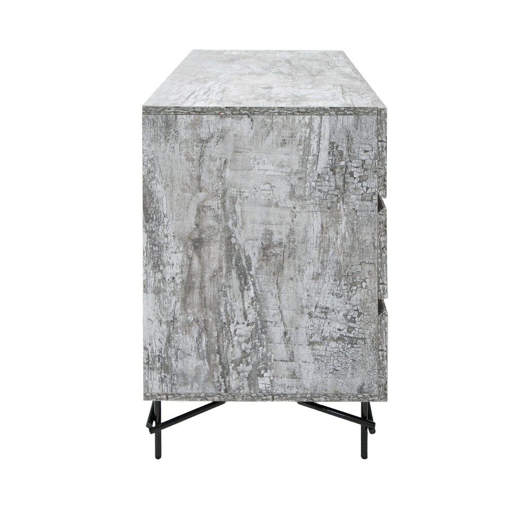 Nova Domus Aria Italian Modern Multi Grey With Texture Dresser Model VGAC-ARIA-DRESSER
