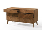 Nova Domus Kamela Modern Walnut Bedroom Set Model VGMA-BR-128-SET
