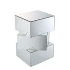 ACME Dominic Mirrored End Table Model 80272