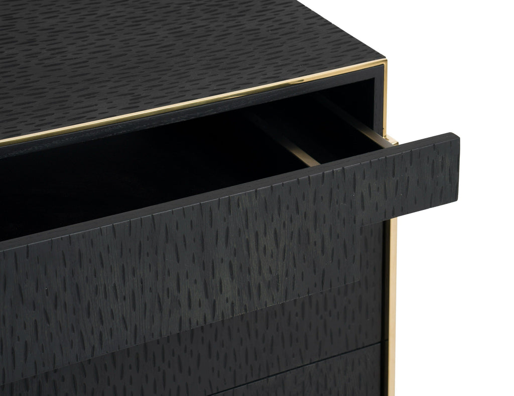 Modrest Rothsay Modern Wenge & Gold Dresser Model VGVC-J096A-D