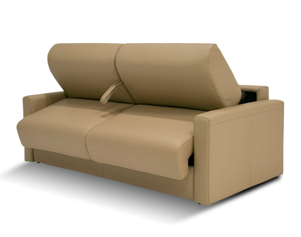 Lamod Italia Revers Italian Modern Desert Leather Full Sofabed Model VGDTREVERS-140-DESERTO