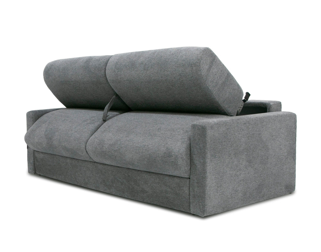 Lamod Italia Revers Italian Modern Grey Fabric Queen Sofa Bed Model VGDTREVERS-160-GRY