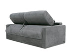 Lamod Italia Revers Italian Modern Grey Fabric Queen Sofa Bed Model VGDTREVERS-160-GRY