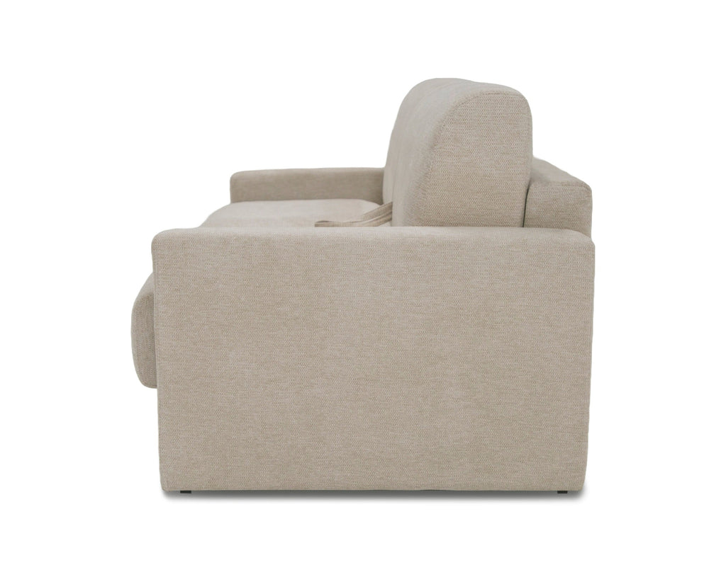 Lamod Italia Revers Italian Modern Sand Fabric Full Sofabed Model VGDTREVERS-140-SAND