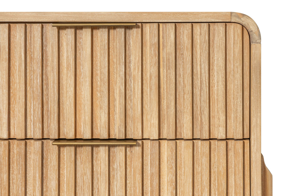 Modrest Mikala Modern Natural Oak Bedroom Set Model VGWDMIL-SET