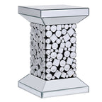 ACME Kachina Mirrored & Faux Gems End Table Model 81427