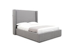 Lit en tissu gris moderne Eastern King Modrest Byrne, modèle VGEVVG713-C-07-EK