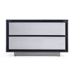 Modrest Concord Modern Grey Velvet & Black Marble & Black Ash & Aluminum Bedroom Set Model VGVC-BD2311-2301-SET