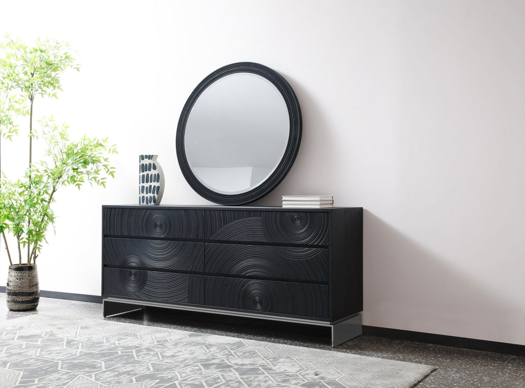 Lamod Cirque Modern Black Ash Dresser Model VGVC-J2368-D