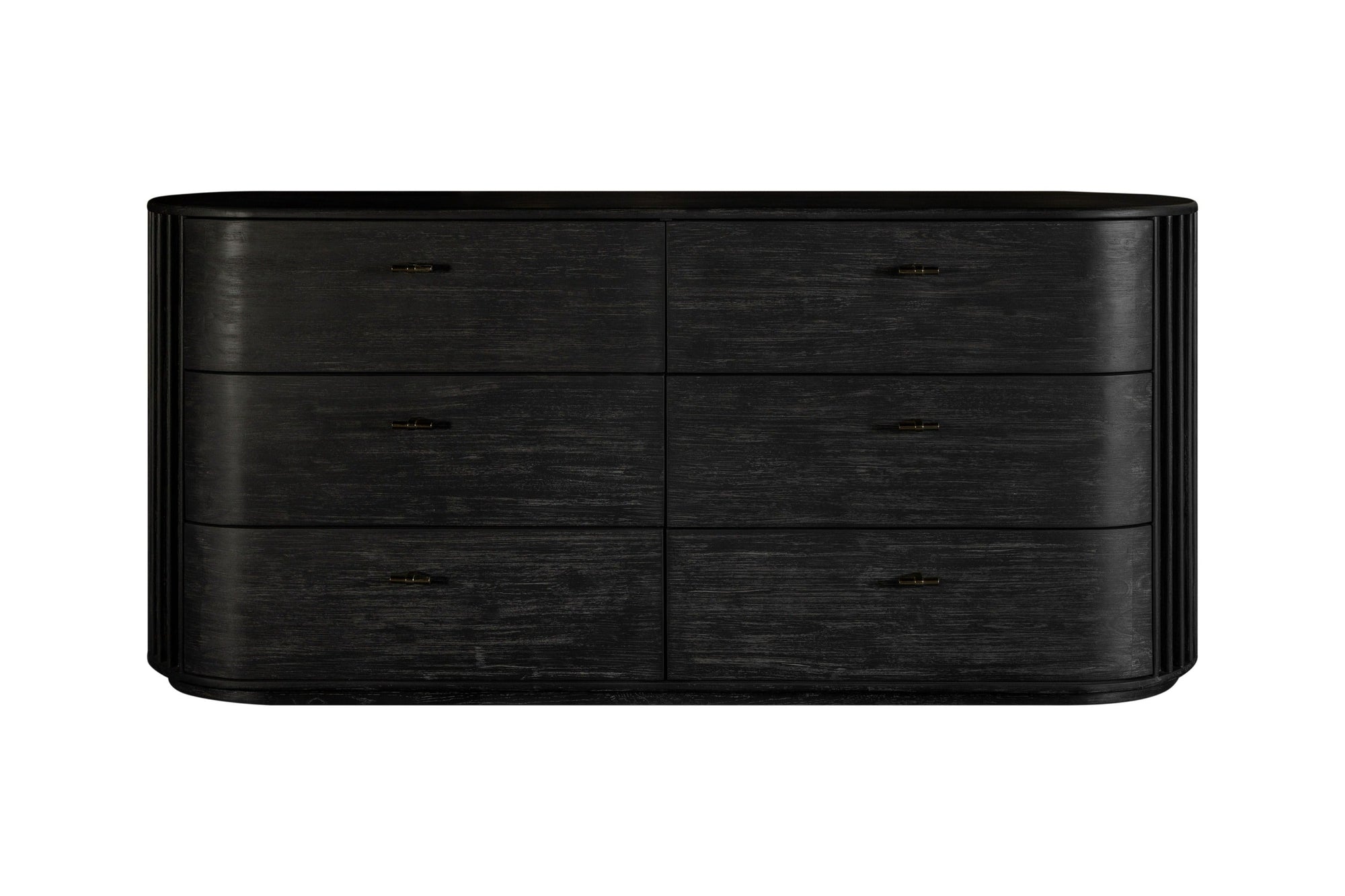 Modrest Fields Modern Black Acacia Dresser Model VGWD-VGD2-DR06-BLK