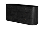 Modrest Fields Modern Black Acacia Dresser Model VGWD-VGD2-DR06-BLK