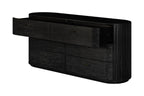 Modrest Fields Modern Black Acacia Dresser Model VGWD-VGD2-DR06-BLK