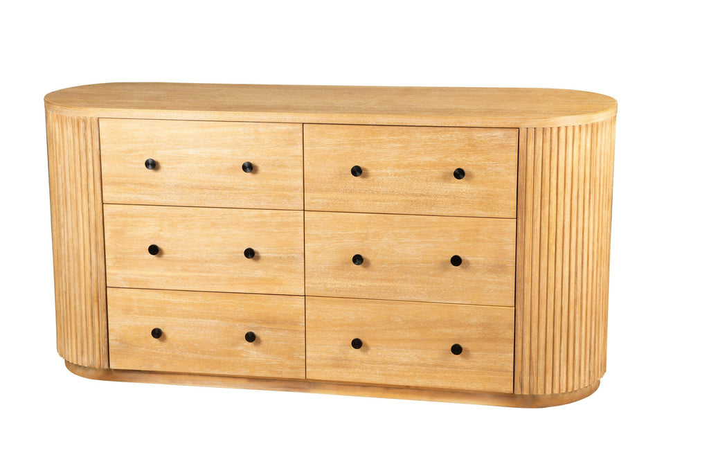 Modrest Jacobson Modern Natural Acacia Dresser Model VGWD-LYO-DR06