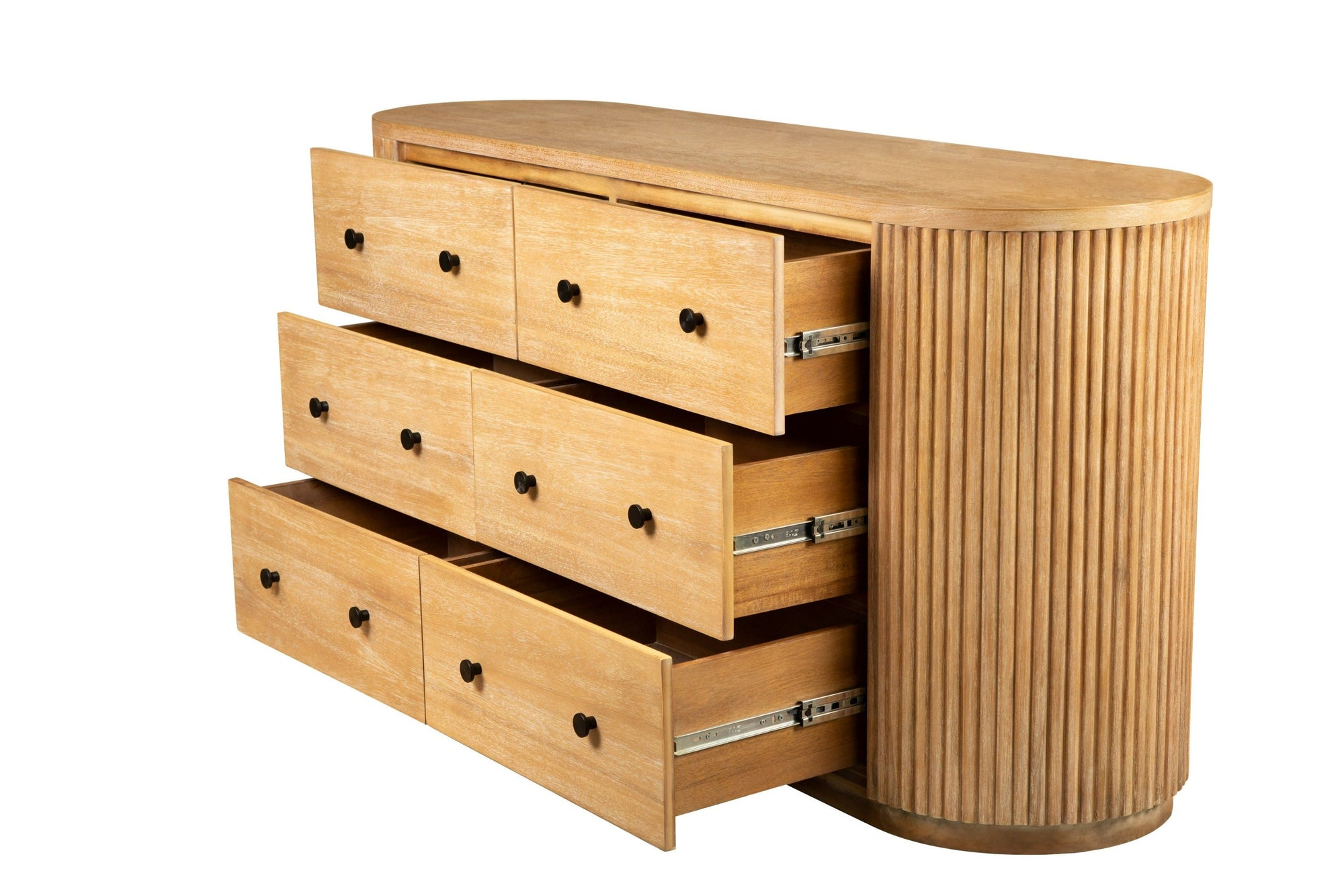 Modrest Jacobson Modern Natural Acacia Dresser Model VGWD-LYO-DR06