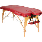 Table de massage portable de 213 cm (84 po) de long, réglable, pour le visage, les soins spa et les tatouages, avec sac de transport.