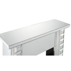 ACME Dominic Mirrored Fireplace Model 90202
