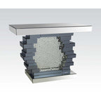 ACME Nysa Mirrored & Faux Crystals Console Table Model 90232