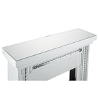 ACME Nysa Mirrored & Faux Crystals Fireplace Model 90272
