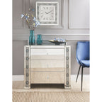 ACME Sonia Mirrored & Faux Agate Console Table Model 90322