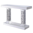 ACME Kachina Mirrored & Faux Gems Console Table Model 90446
