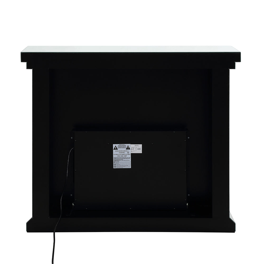 ACME Noralie Mirrored & Faux Diamonds Fireplace Model 90455