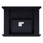 ACME Noralie Mirrored Faux Diamonds Fireplace Model 90457