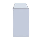 ACME Noralie Mirrored & Faux Diamonds Vanity Desk Model 90465