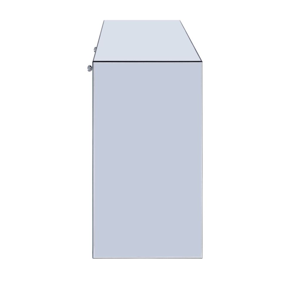 ACME Noralie Mirrored & Faux Diamonds Vanity Desk Model 90465