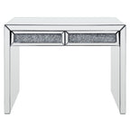 ACME Noralie Mirrored & Faux Diamonds Console Table Model 90505