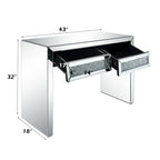 ACME Noralie Mirrored & Faux Diamonds Console Table Model 90505