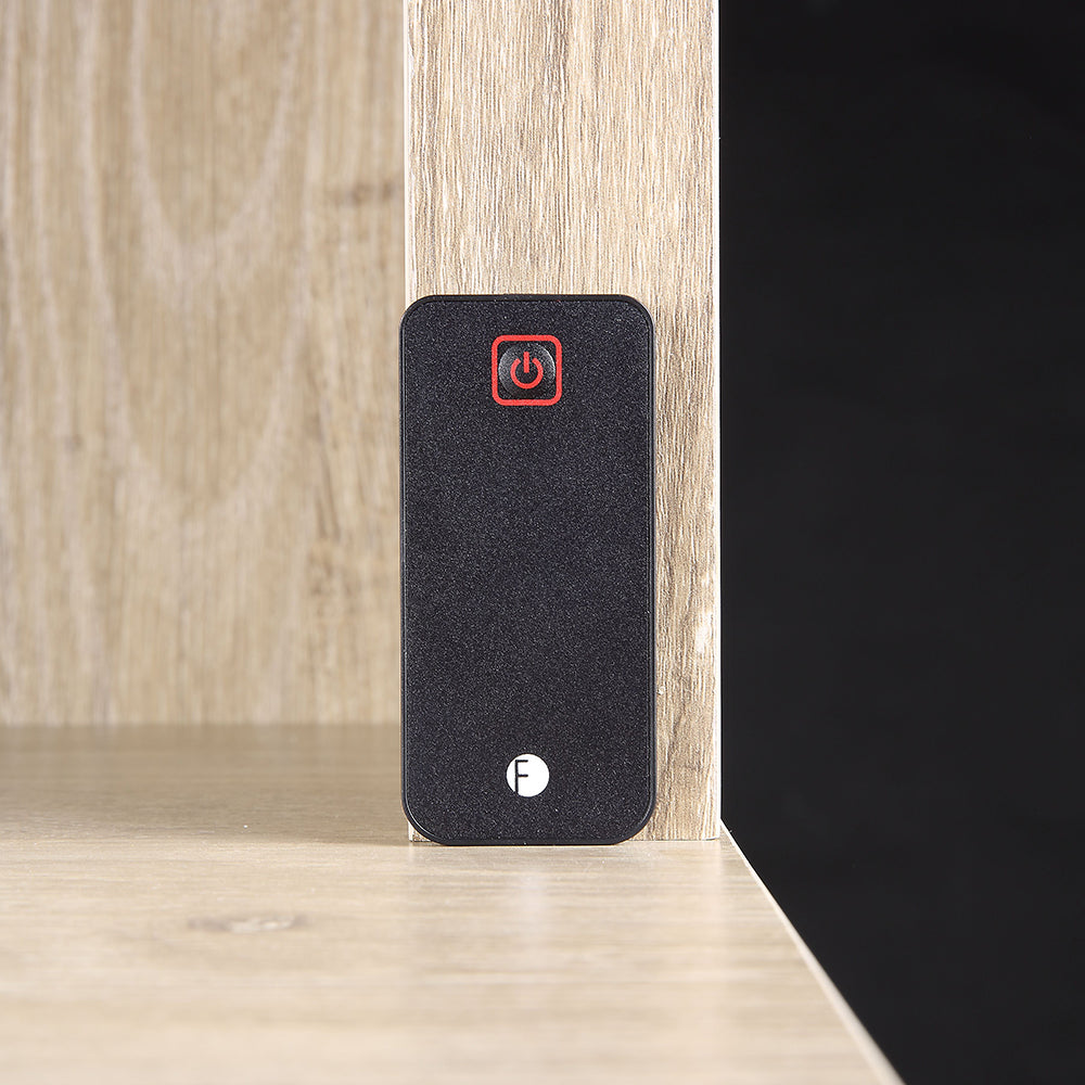 ACME Noralie Mirrored & Faux Diamonds Fireplace Model 90862