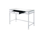 ACME Canine Mirrored and Chrome Writing Desk Model 92975