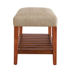 ACME Charla Beige & Oak Bench Model 96682