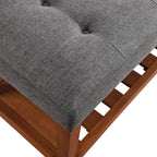 ACME Charla Gray & Oak Bench Model 96686