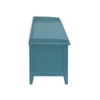 ACME Flavius Teal Bench with Storage Model 96761