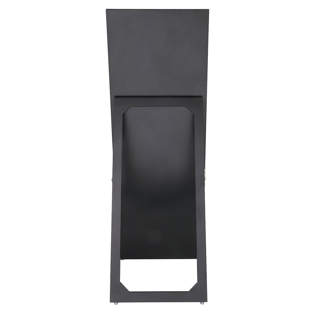 ACME Nysa Mirrored & Faux Crystals Floor Mirror Model 97025