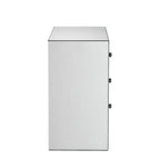 ACME Sonia Mirrored & Faux Agate Accent Table Model 97028