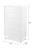 ACME Deoss White Chest Model 97364