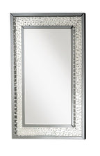 ACME Nysa Mirrored & Faux Crystals Accent Mirror Model 97387