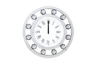 ACME Boffa Mirrored Wall Clock Model 97405
