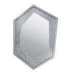 ACME Nysa Mirrored & Faux Crystals Accent Mirror Model 97570