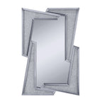 ACME Noralie Mirrored & Faux Diamonds Accent Mirror Model 97571