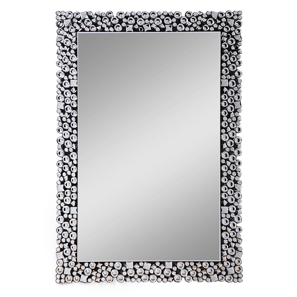 ACME Kachina Mirrored & Faux Gems Accent Mirror Model 97574