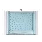 ACME Nysa Mirrored & Faux Crystals Accent Table Model 97575