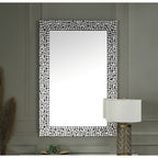 ACME Kachina Mirrored & Faux Gems Accent Mirror Model 97586