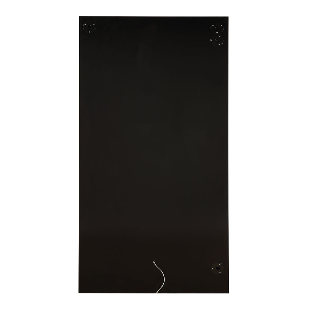 ACME Noralie LED Mirrored & Faux Diamonds Floor Mirror Model 97600