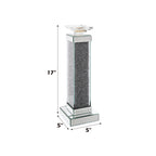 ACME Noralie Mirrored & Faux Diamonds Candle Holder (Set-2) Model 97616