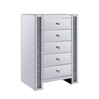 ACME Noralie Mirrored & Faux Diamonds Cabinet Model 97644