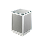 ACME Noralie Mirrored & Faux Diamonds Accent Table Model 97686
